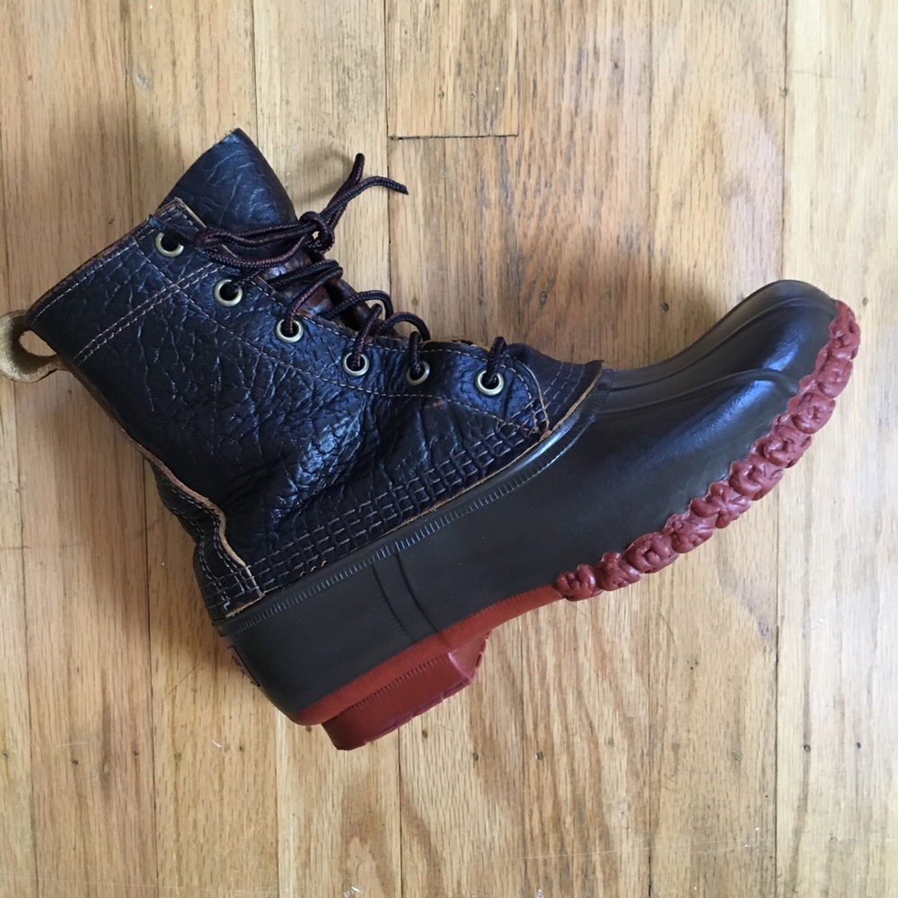 Women’s LL Bean 8inch duck boot women’s 6 b